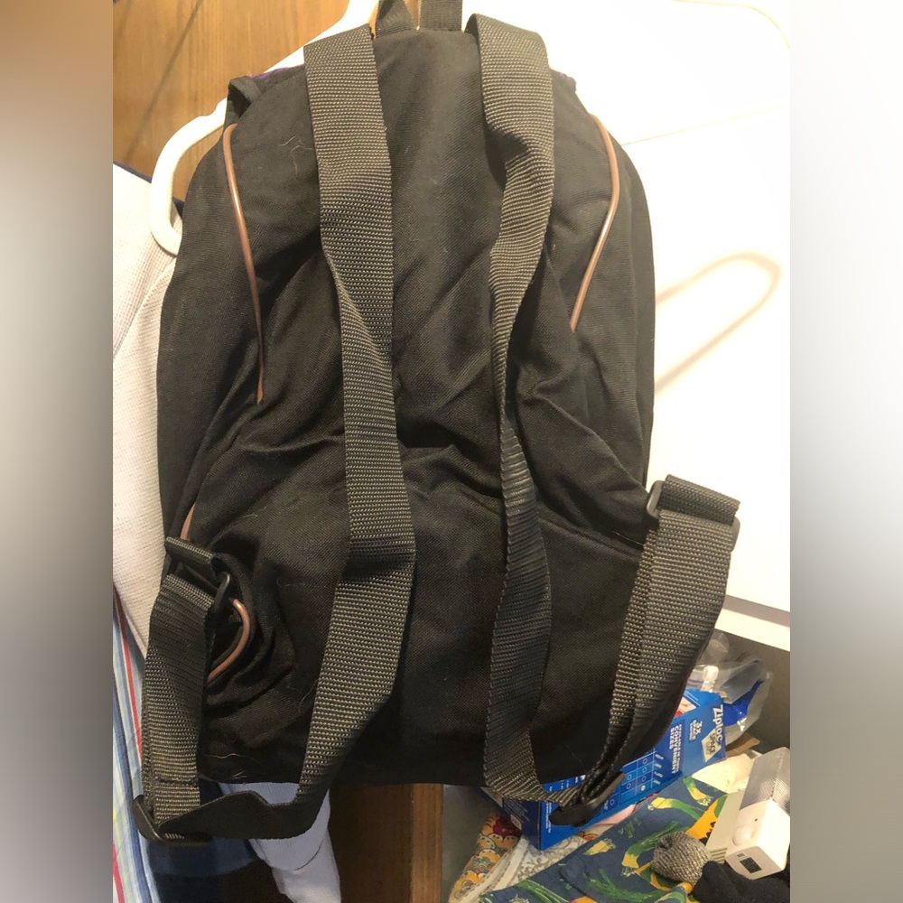 Vintage Pendleton Large Wool Rainbow Backpack-754… - image 4